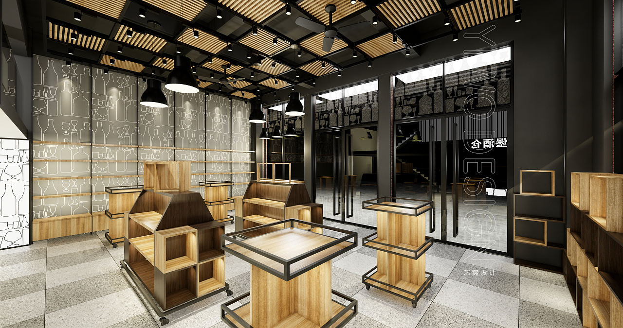 酒行设计 原创作品 站酷 Zcool