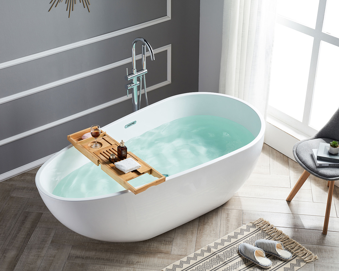 TONYS东尼斯846 酒店家用 亚克力浴缸SPA休闲浴缸独立缸1.6米浴缸-阿里巴巴