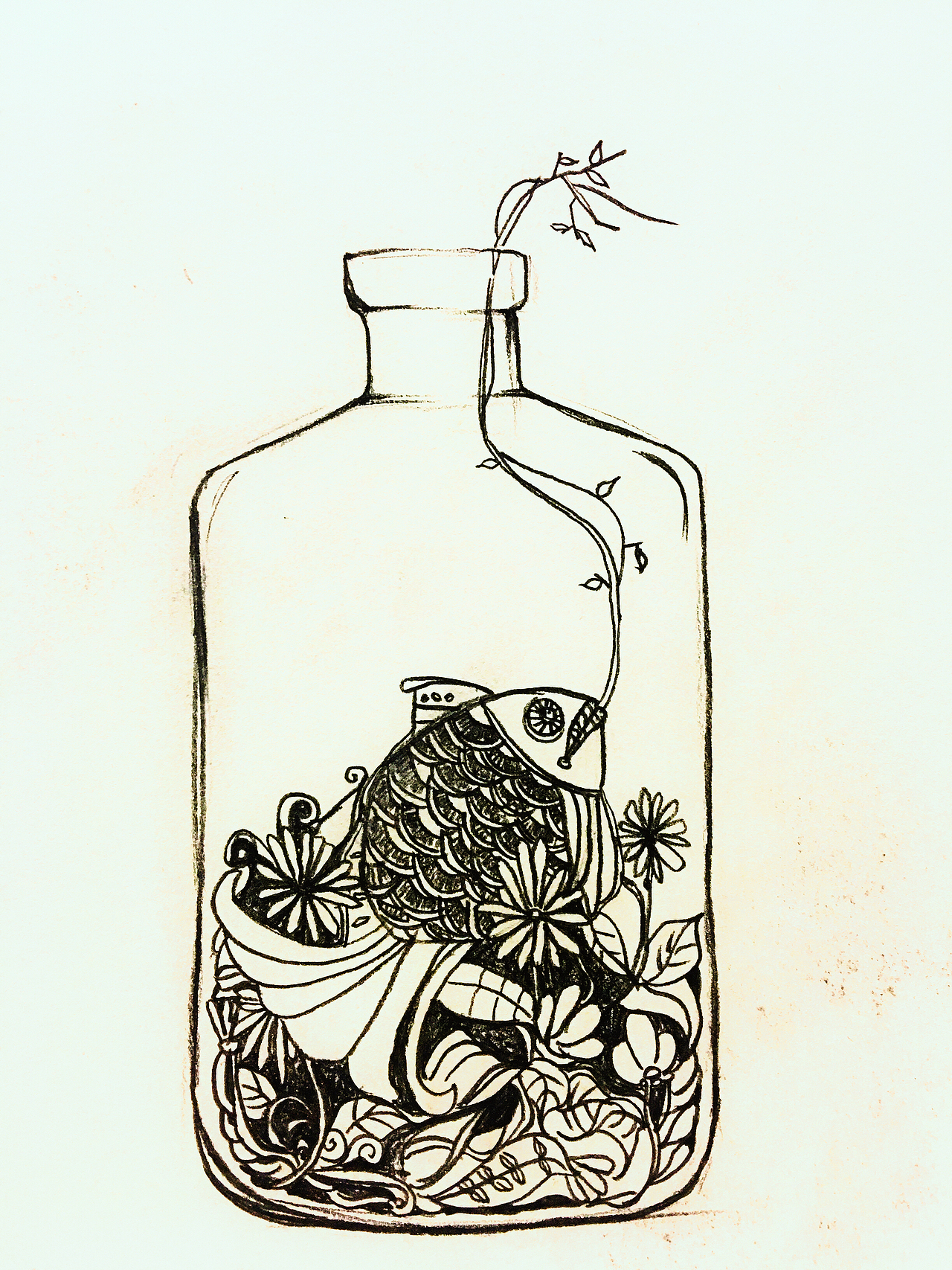 【手绘系列】—线描人物（图ZNzU1MTIxOTY=） - 绘画 - 站酷设计师程博原创素材 - 站酷ZCOOL