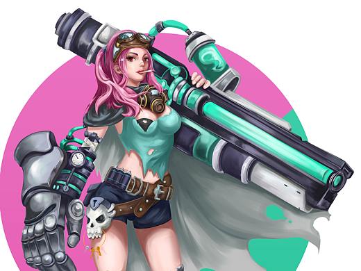 一个不会素描的萌新，发张未完成的图刷刷存在感