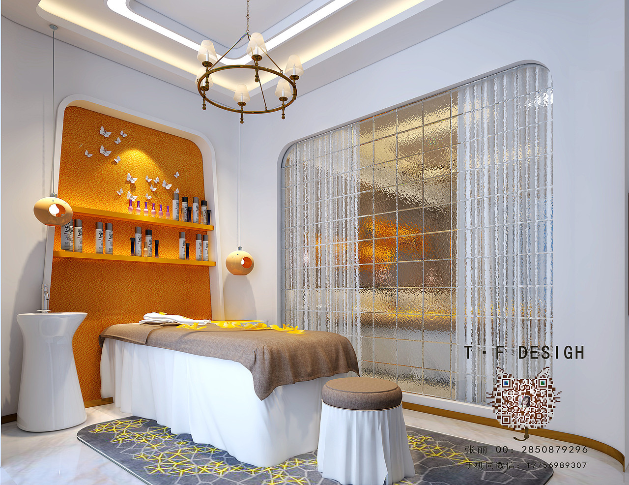 美容院一楼+二楼空间