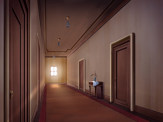 【场景 - 原画】走廊