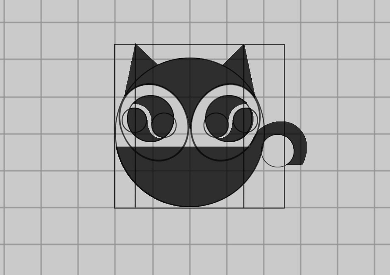 猫啡logo设计(周边设计)