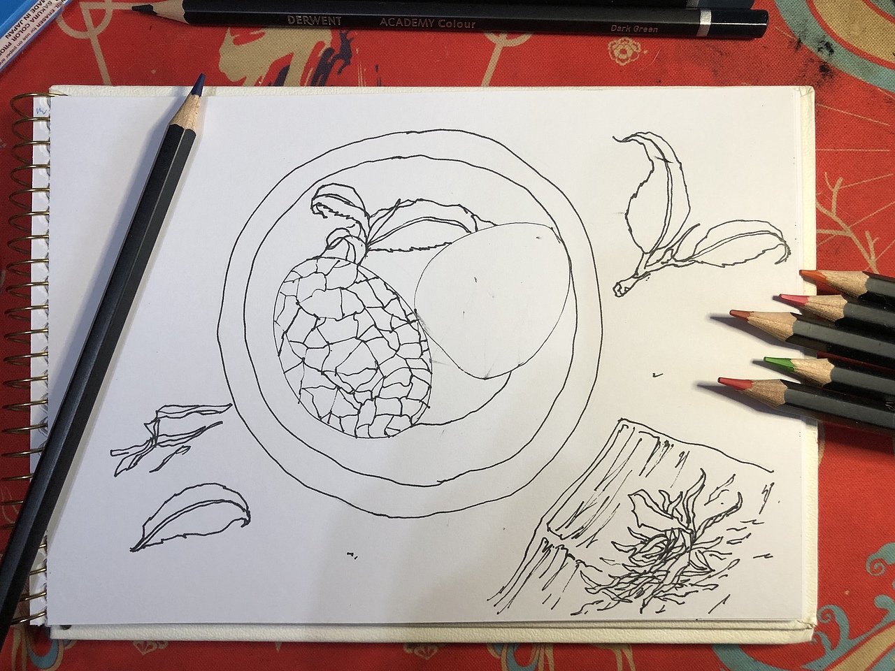 【彩铅手绘】茶叶蛋