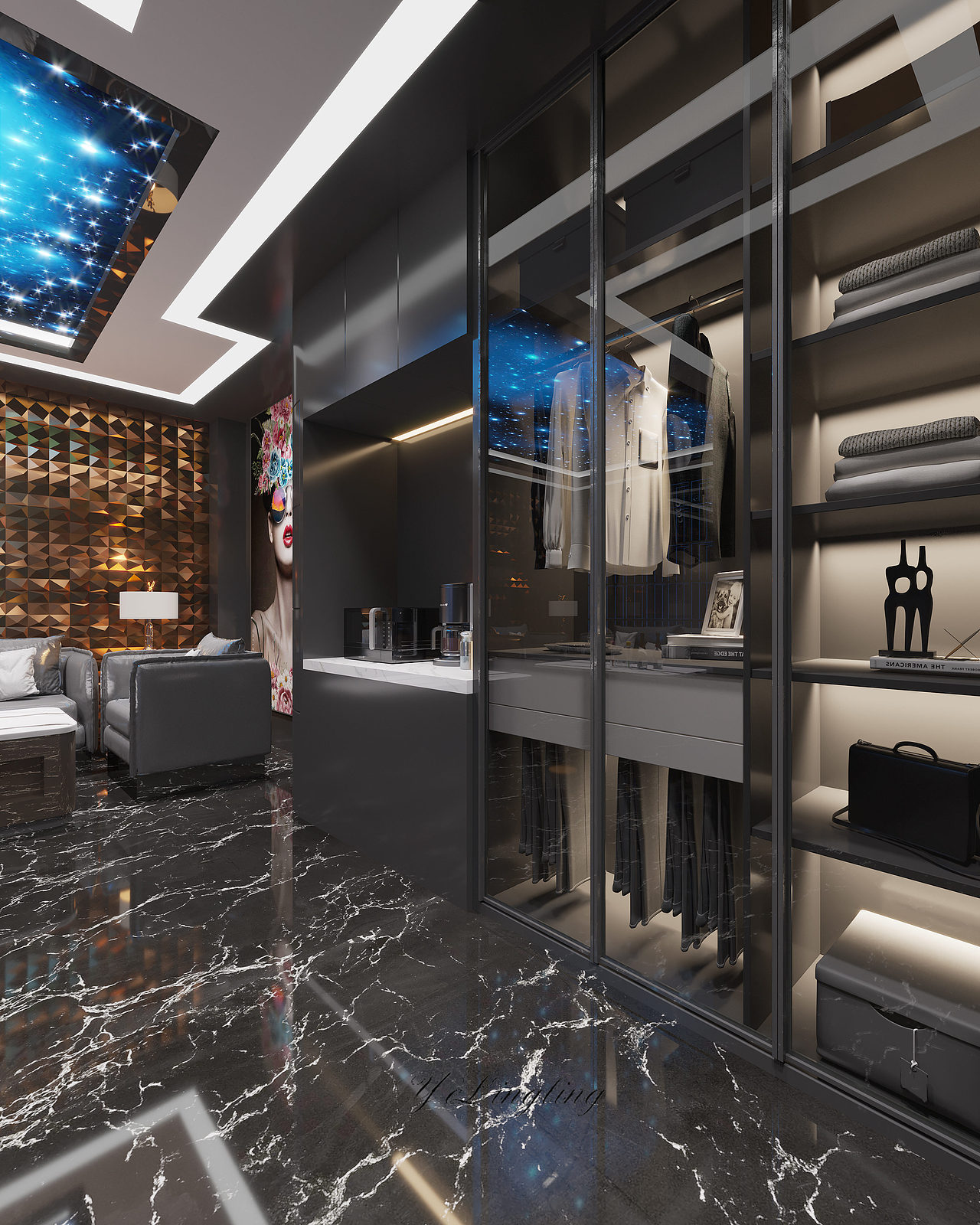 会所设计案例/北玄效果图