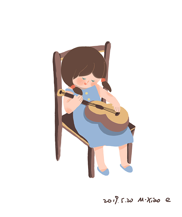 两个小女孩（图ZMTYyOTI2NDY0） - 创作习作 - 站酷设计师木点小易原创素材 - 站酷ZCOOL