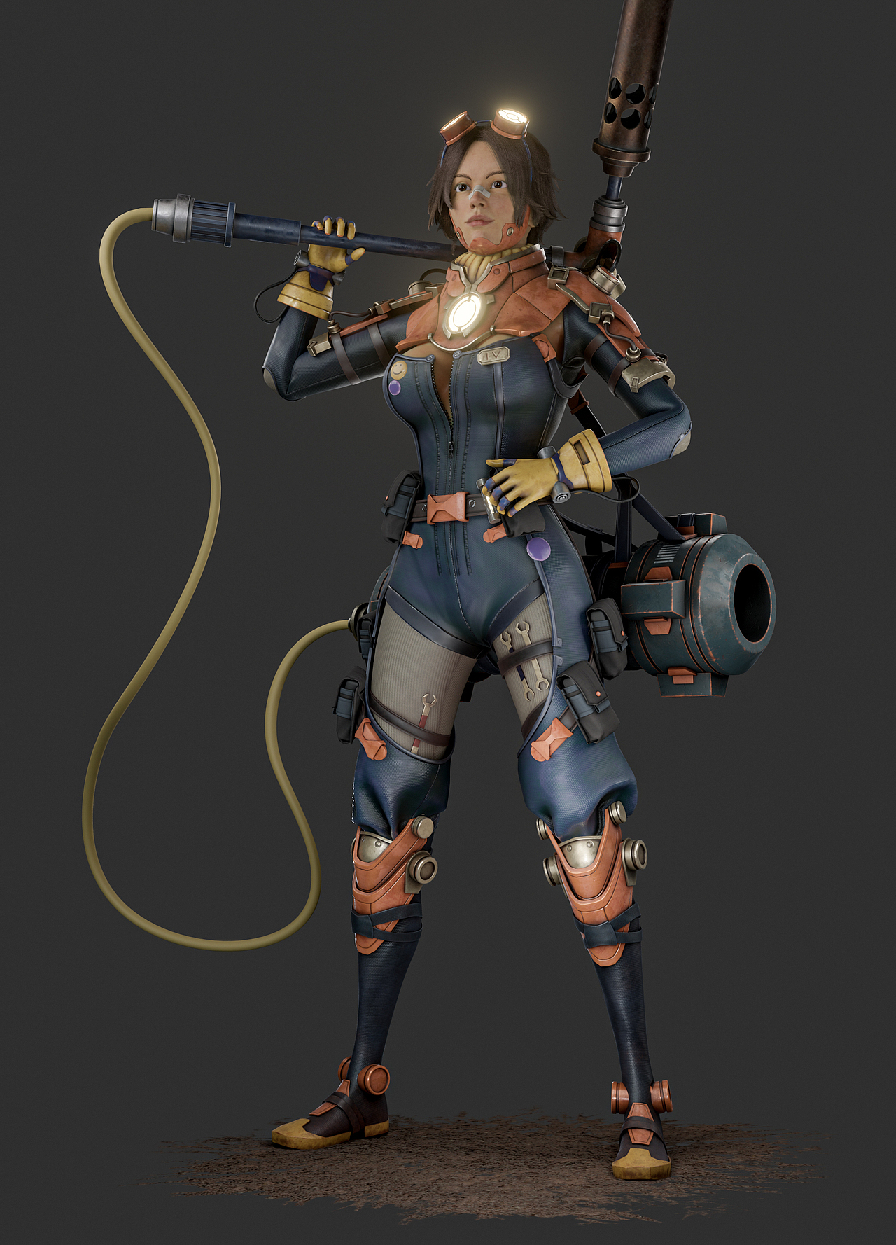 女战士（student work）（图ZMjEzMTIxNTUy） - 人物/生物 - 站酷设计师赫连留歌原创素材 - 站酷ZCOOL