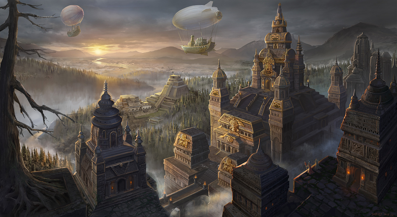 几万年前,在已沉入海底的姆大陆上,有一个强大的文明高度发达的帝国