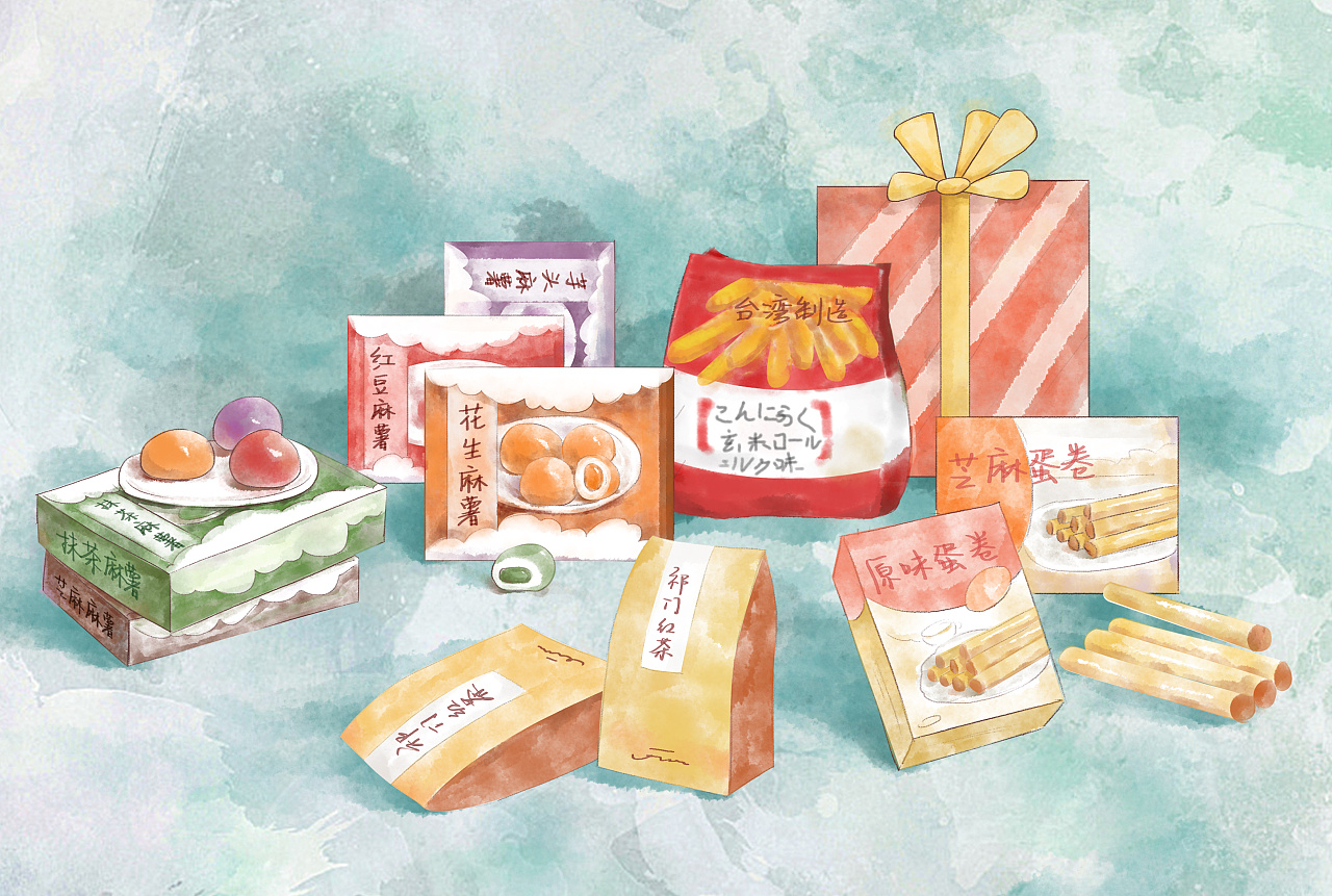 【三只松鼠_巨型零食大礼包/30包】送女友礼物网红休闲食品小吃