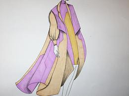 行动者-服装手绘图