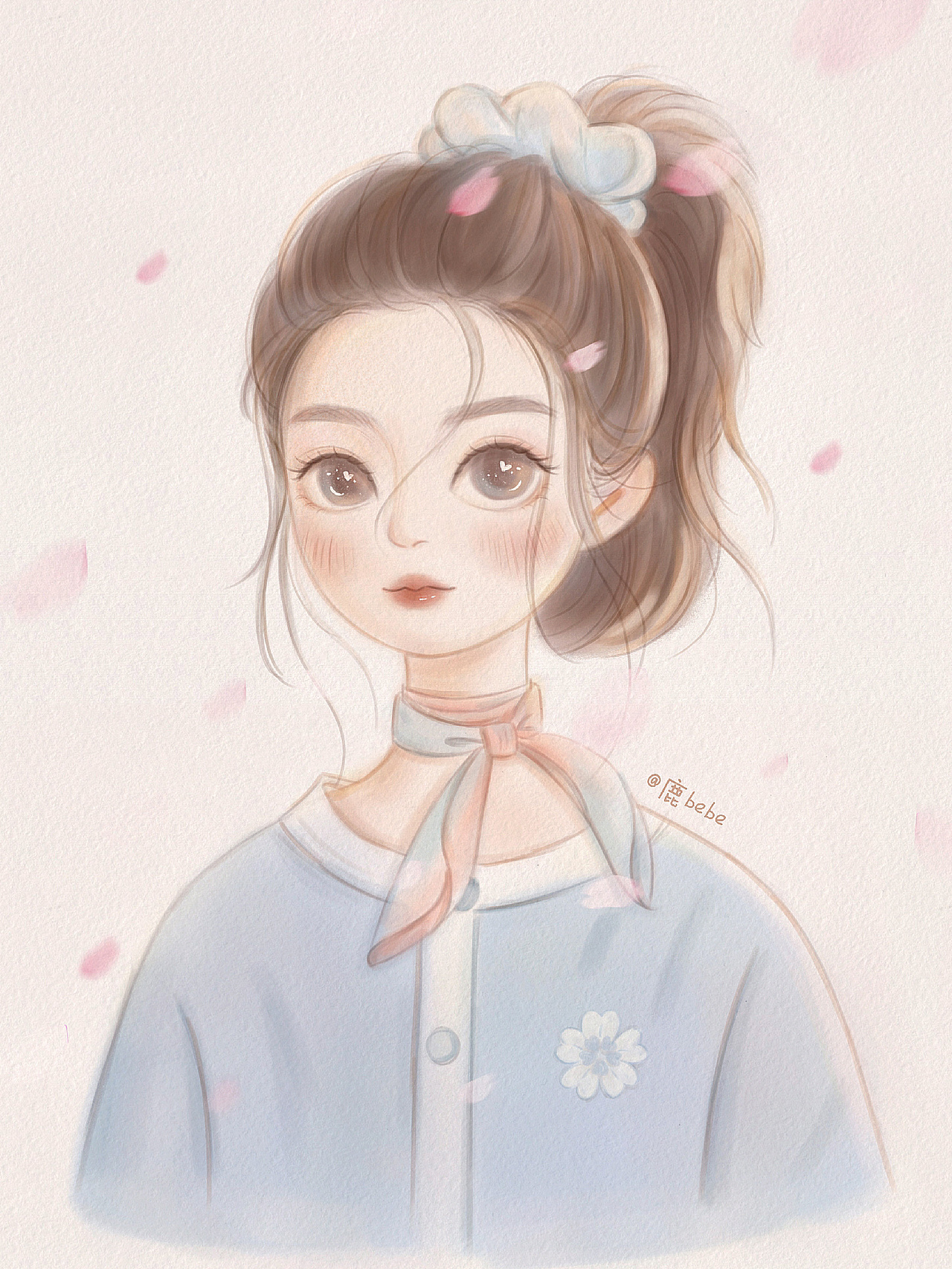 仿手绘插画练习