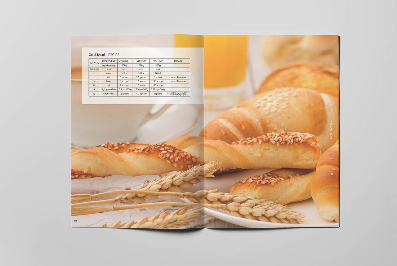 面包机食谱画册（图ZMTEwNDkxMjM2） - 书籍/画册 - 站酷设计师周州洲原创素材 - 站酷ZCOOL