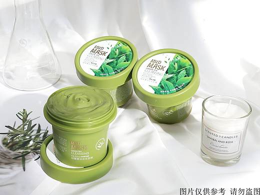 绿茶清洁泥浆面膜