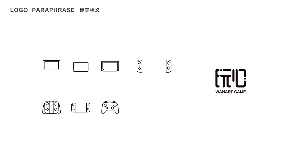 互联网游戏品牌设计--玩心LOGO设计-墨尔本视觉设计