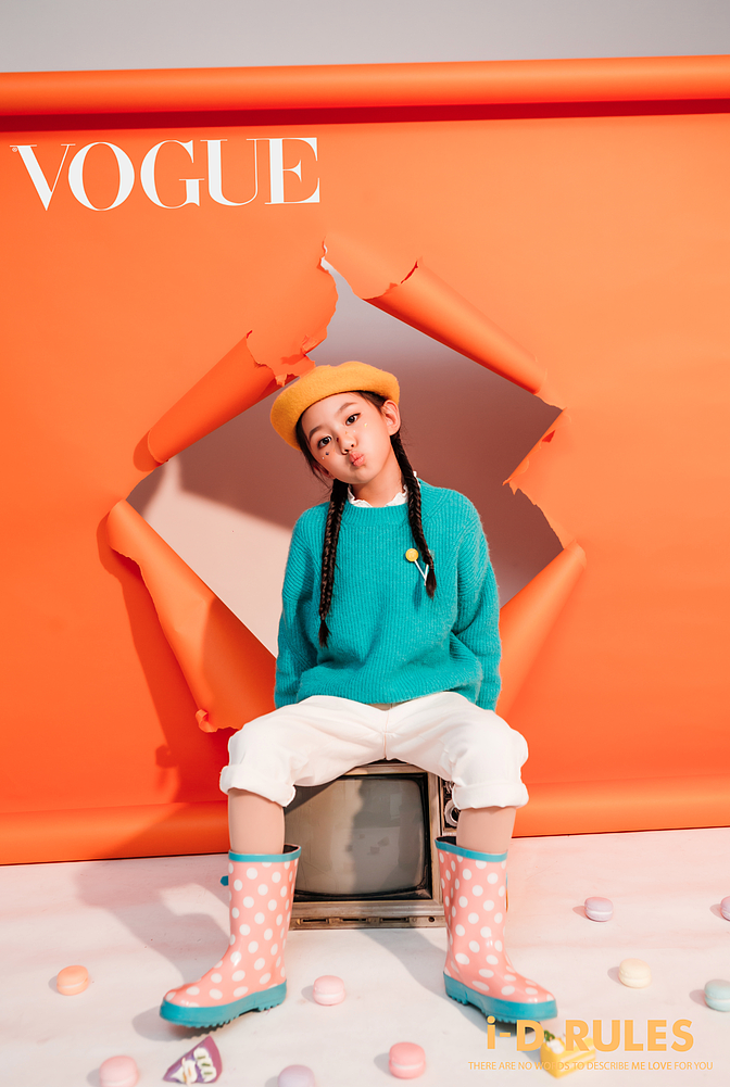 时尚写真大童女