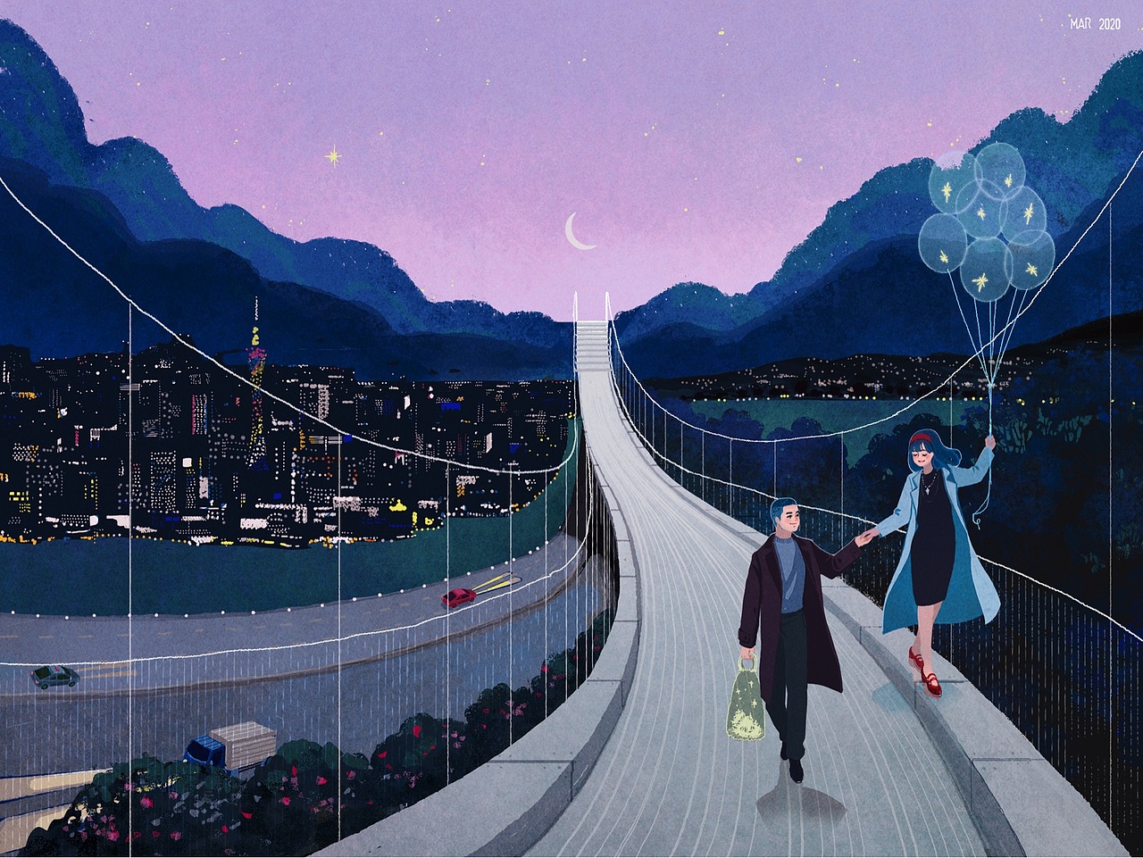 2020《和你》系列插画合集 50p