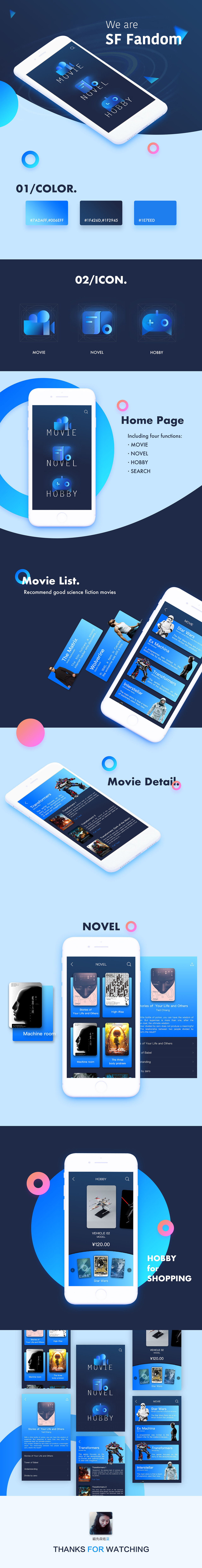SF Fandom（图ZOTM0OTA0Njg=） - APP界面 - 站酷设计师阿梦_Freelancer原创素材 - 站酷ZCOOL