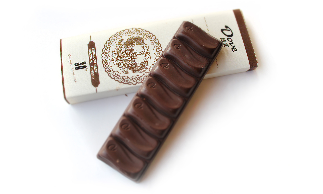 12星座德芙巧克力包装