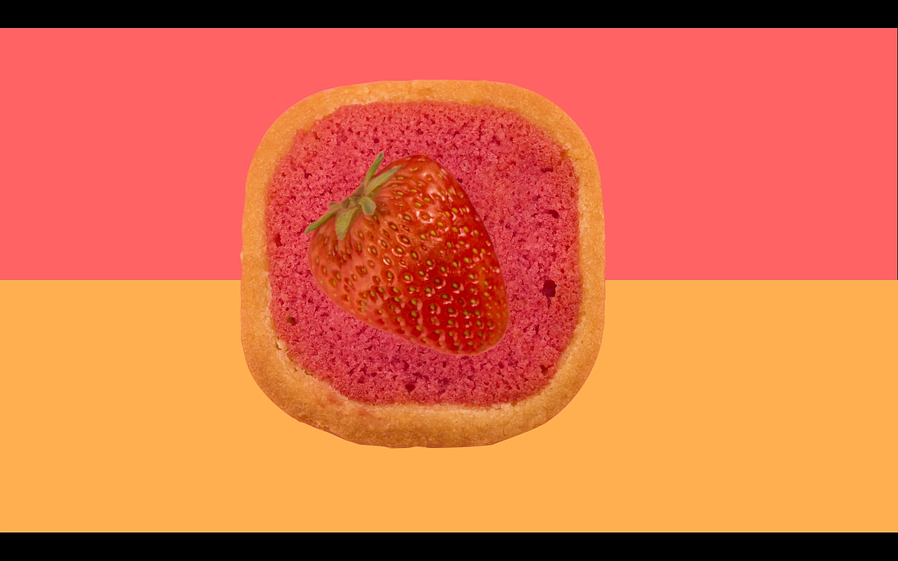 嘉华鲜花饼——草莓玫瑰塔