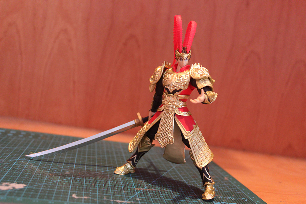三国杀龙魂吕布|手工艺|手办/原型|樱花闪乱 - 原创作品 - 站酷