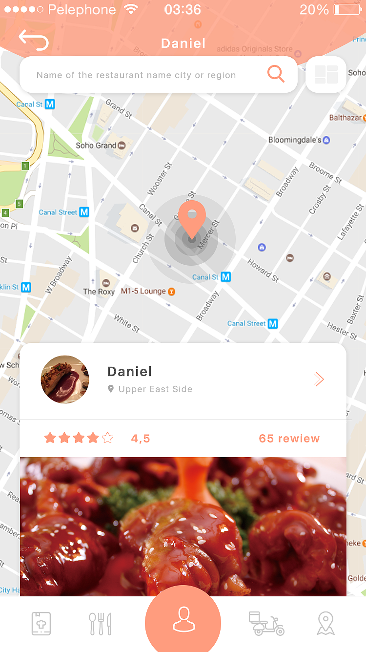 美食app（图ZMTE0NzExNTA4） - APP界面 - 站酷设计师澜雨宸原创素材 - 站酷ZCOOL