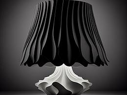 原創(chuàng)暗黑風(fēng)臺燈設(shè)計(jì)