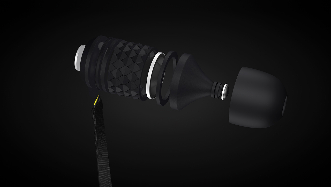 C4D 耳机分解案例（图ZMTAxMTg1NDc2） - 其他三维 - 站酷设计师耀耀先森原创素材 - 站酷ZCOOL