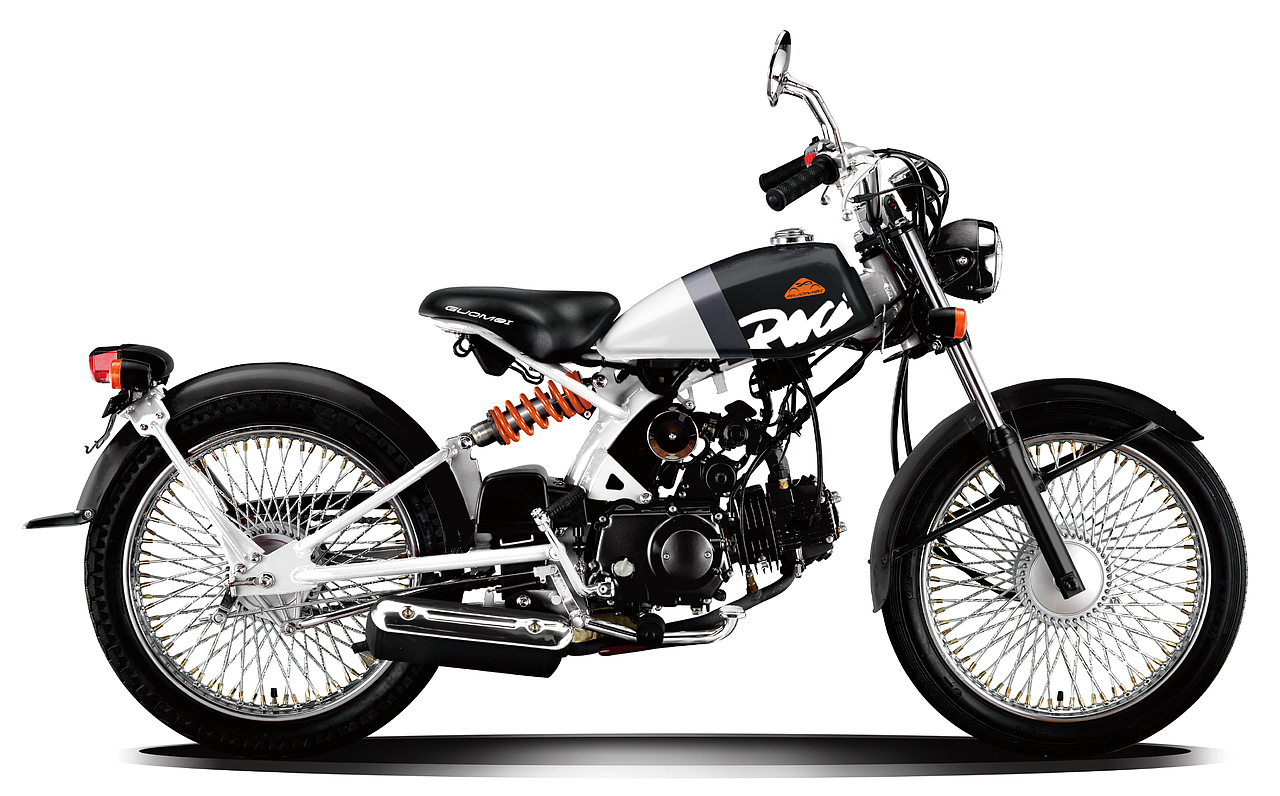 复古小跨骑摩托