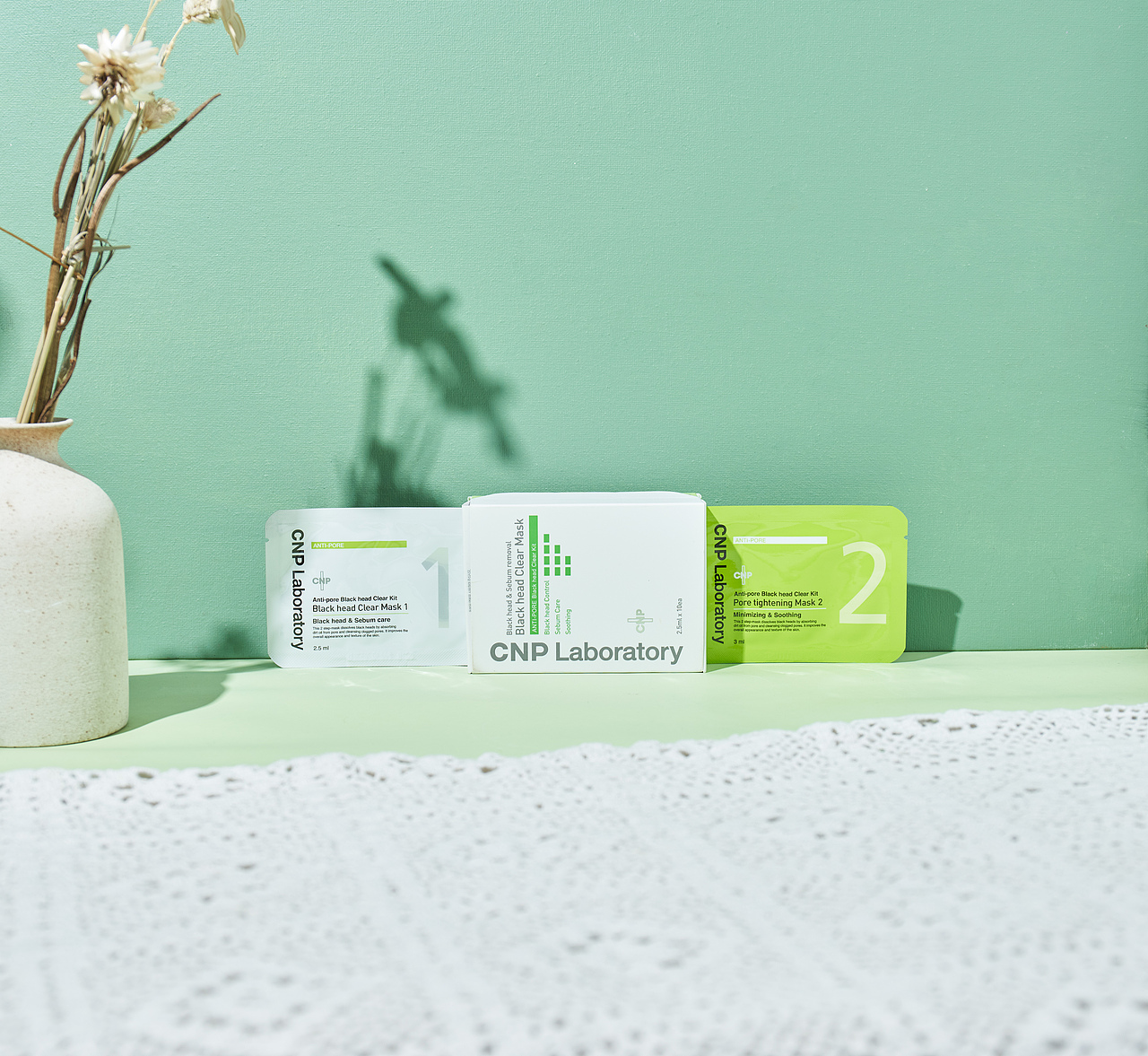 cnp去黑头贴产品图摄影