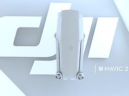 大疆mavic2建模渲染