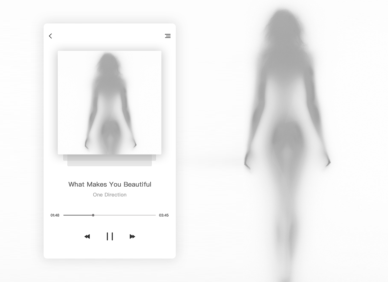 不要色眯眯的看着我哟 音乐界面 简历