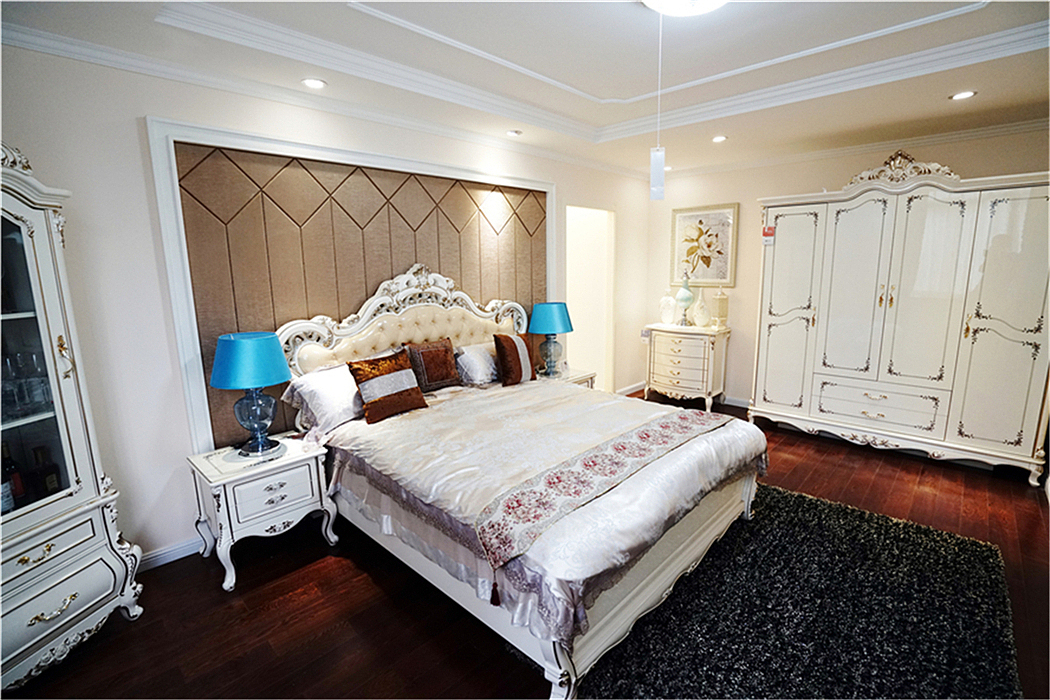 【西安盛腾家装】法式浪漫风格-样板间装修效果图