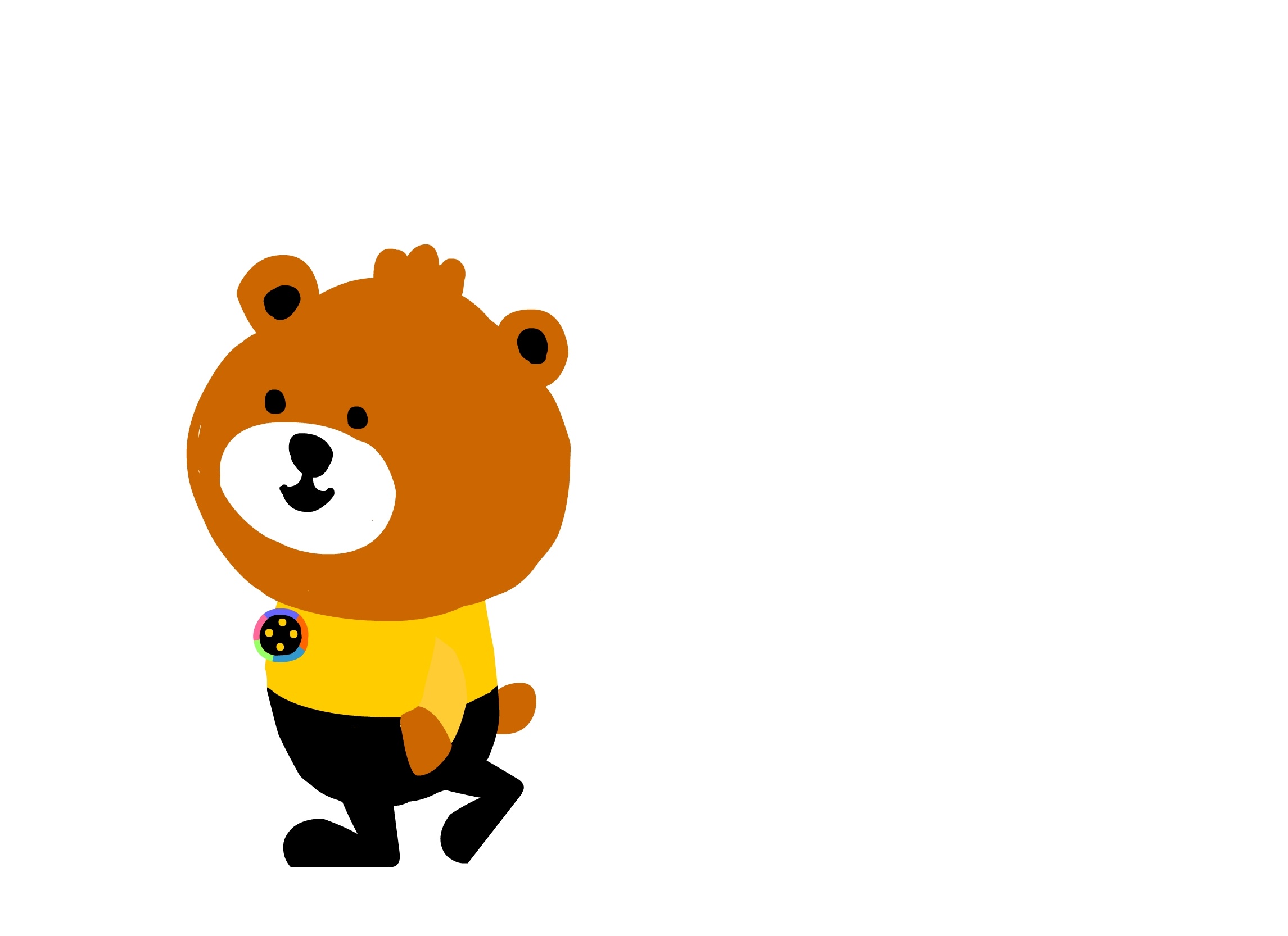 小熊包子形象设计|平面|吉祥物|瓦斯牛 - 原创作品 - 站酷 (zcool)