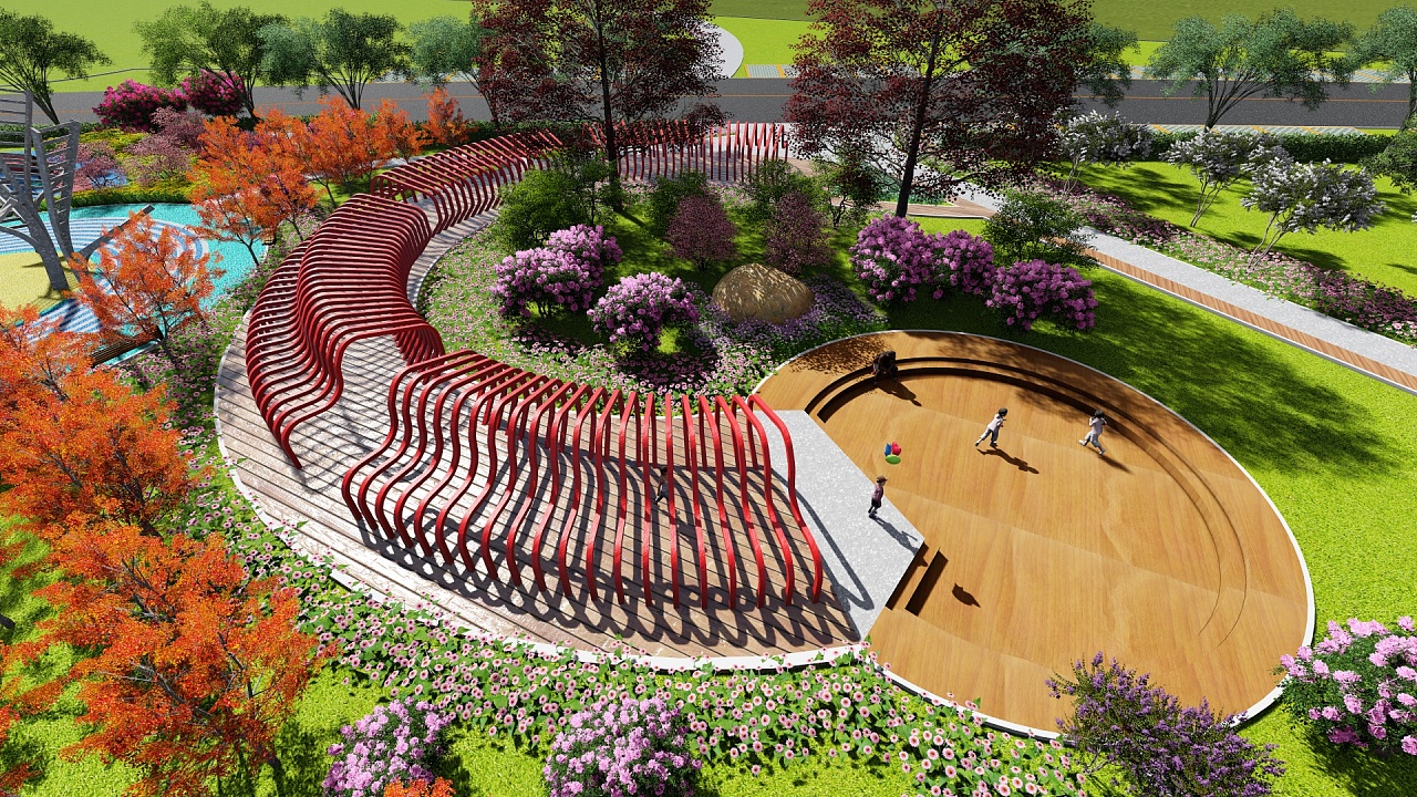 滨水公园景观设计lu