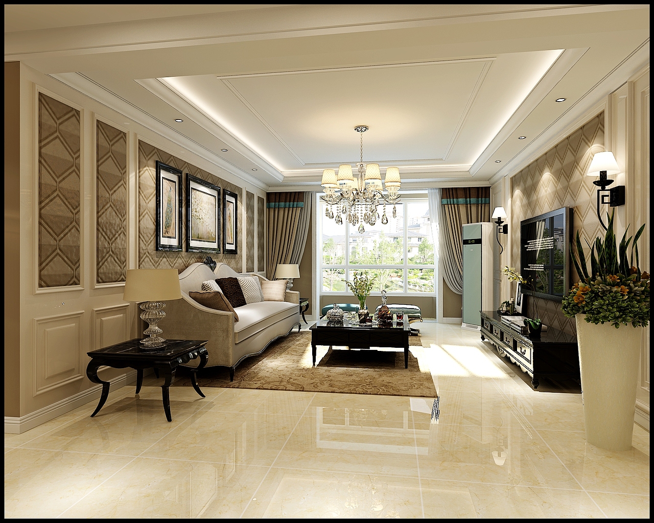 【中行宿舍】-165㎡三室两厅-欧式