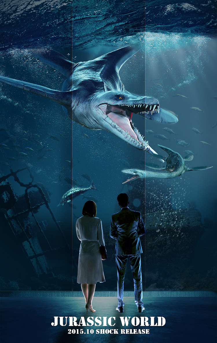 侏罗纪世纪海报制作（练习）（图ZNjU0ODg0NTY=） - 海报 - 站酷设计师丶洛原创素材 - 站酷ZCOOL