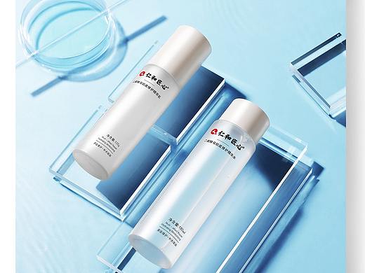 仁和二列酵母水乳套装摄影