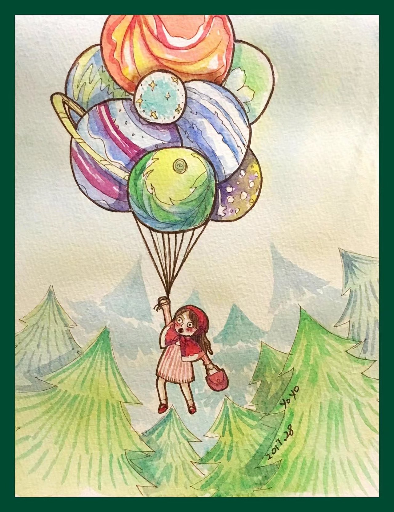 2017年手绘作品合集