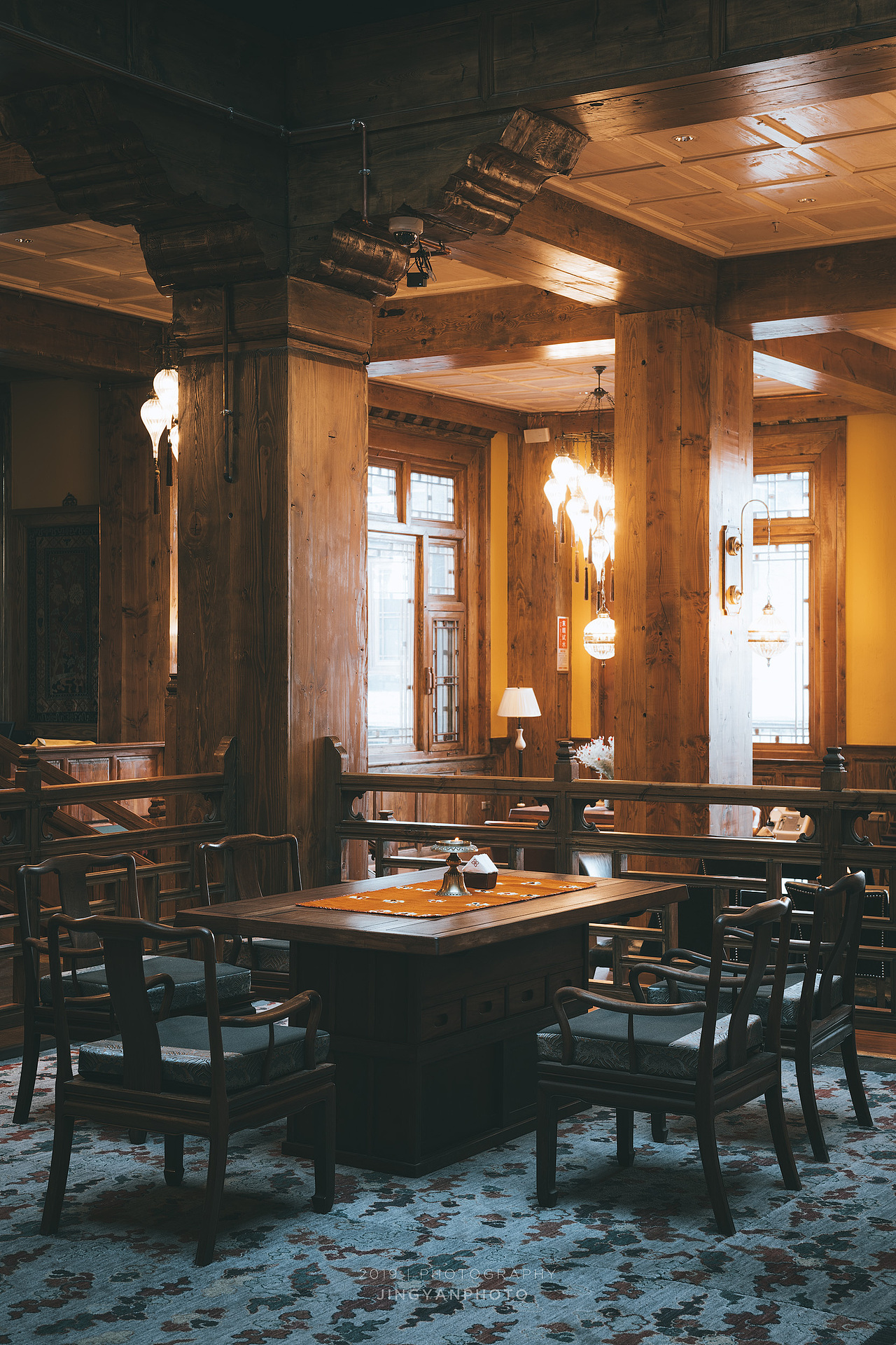 室内建筑,环境空间,古风