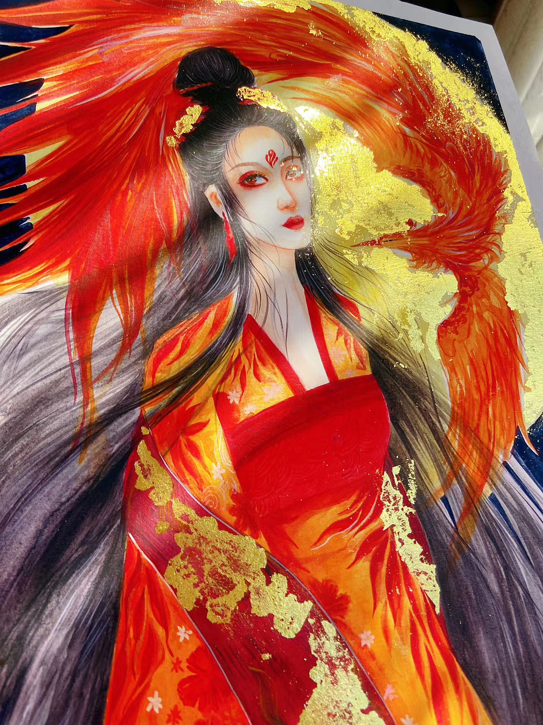 近期古风水彩插画🍃（图ZMjExMDI5Njcy） - 创作习作 - 站酷设计师_南山养鹿人原创素材 - 站酷ZCOOL