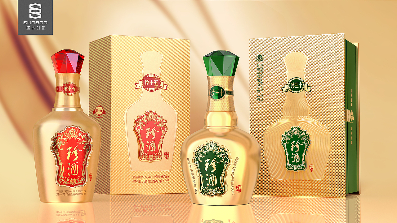 盛古作品 | 传奇珍酒,岁月如金。