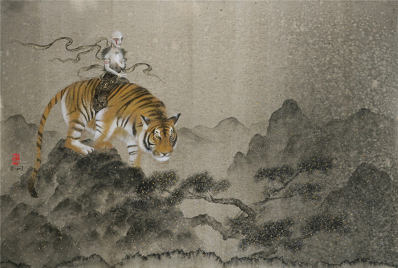 貳零壹柒作品集——翔魚（图ZMTAxOTEwMDY4） - 绘画 - 站酷设计师翔魚原创素材 - 站酷ZCOOL