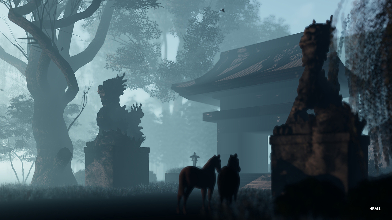 《深山隐寺》（图ZMjI5NTM1NDcy） - 场景 - 站酷设计师蓉三原创素材 - 站酷ZCOOL
