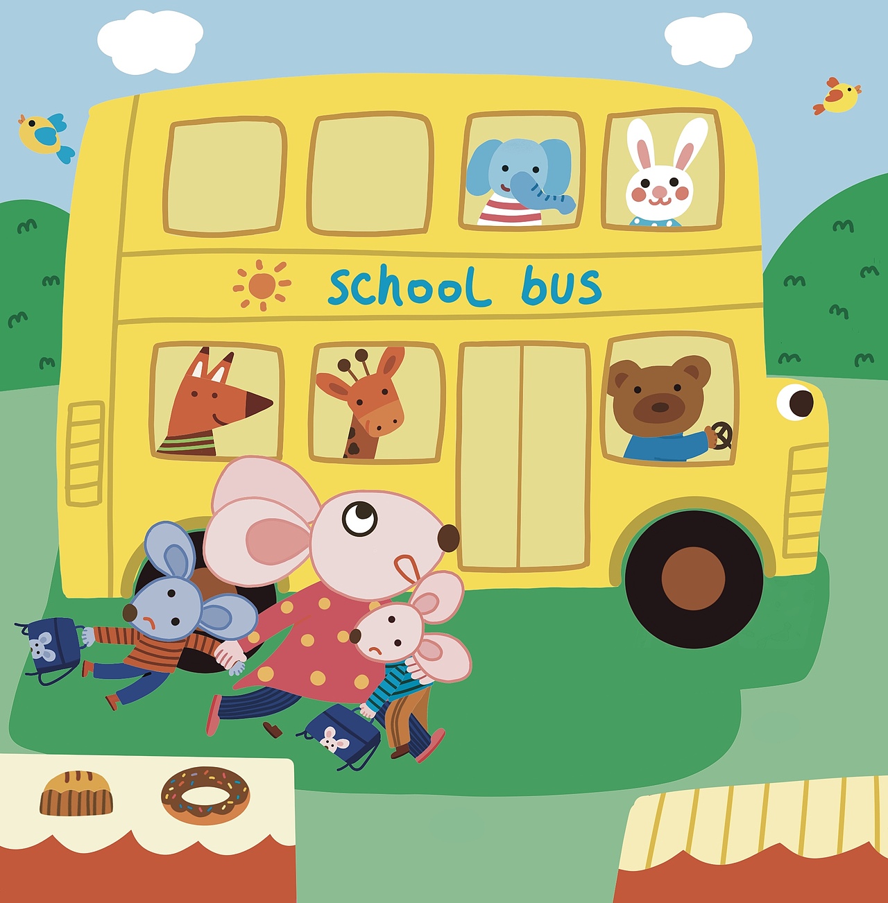 儿童插画（图ZMzczMzA3NjQ4） - 绘本 - 站酷设计师洛洛画画原创素材 - 站酷ZCOOL