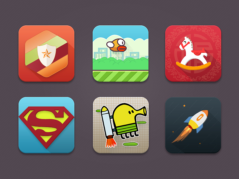 原创（M、Flappy Brid..）ICON（图ZMTQwMjA4MjQ=） - 图标 - 站酷设计师smart_uid原创素材 - 站酷ZCOOL