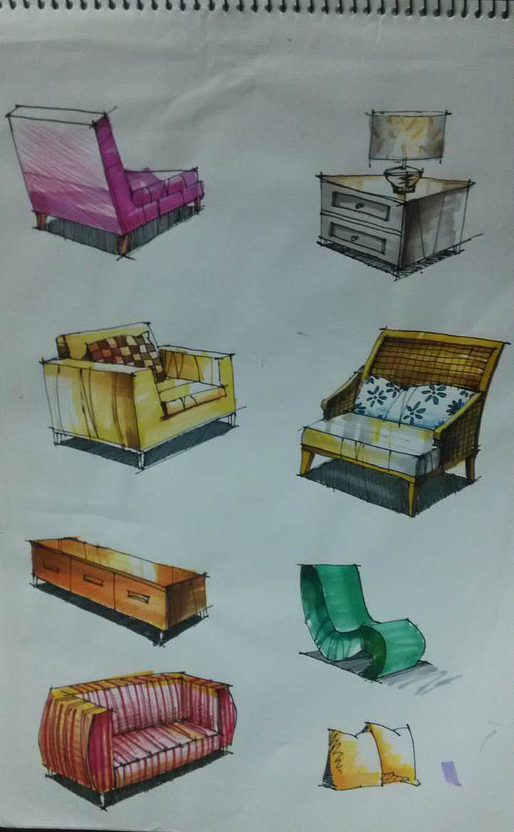 个人手绘作品（图ZMTA1MzkyMDYw） - 家装设计 - 站酷设计师DJ赞仔原创素材 - 站酷ZCOOL