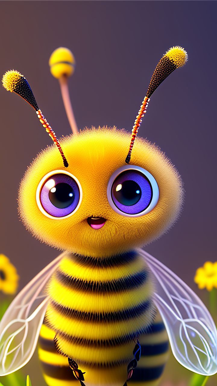 勤劳小蜜蜂毛绒玩具IP形象文创周边纪念品公仔