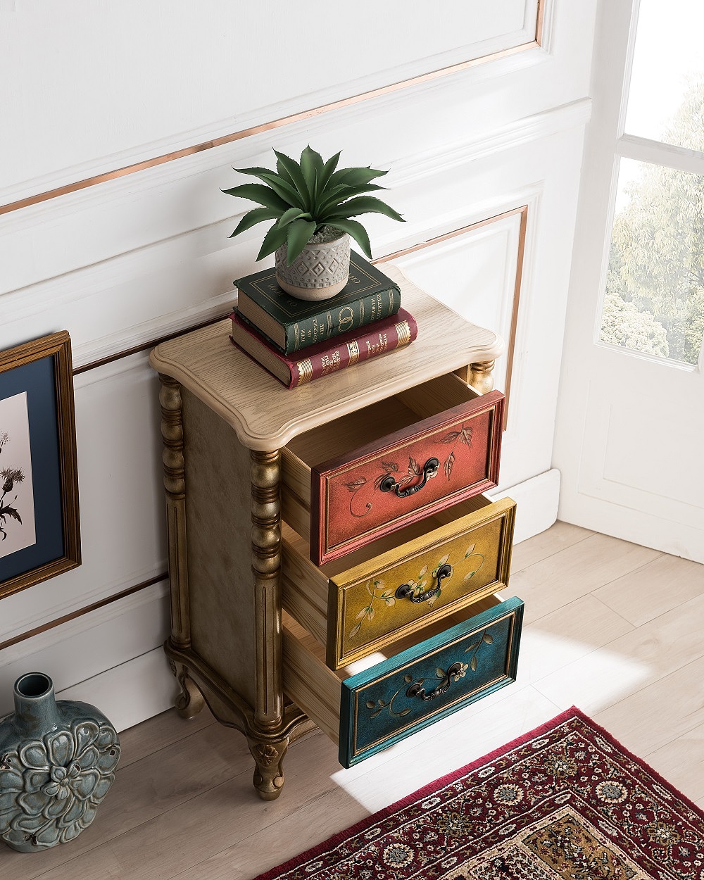 美式乡村彩绘家居