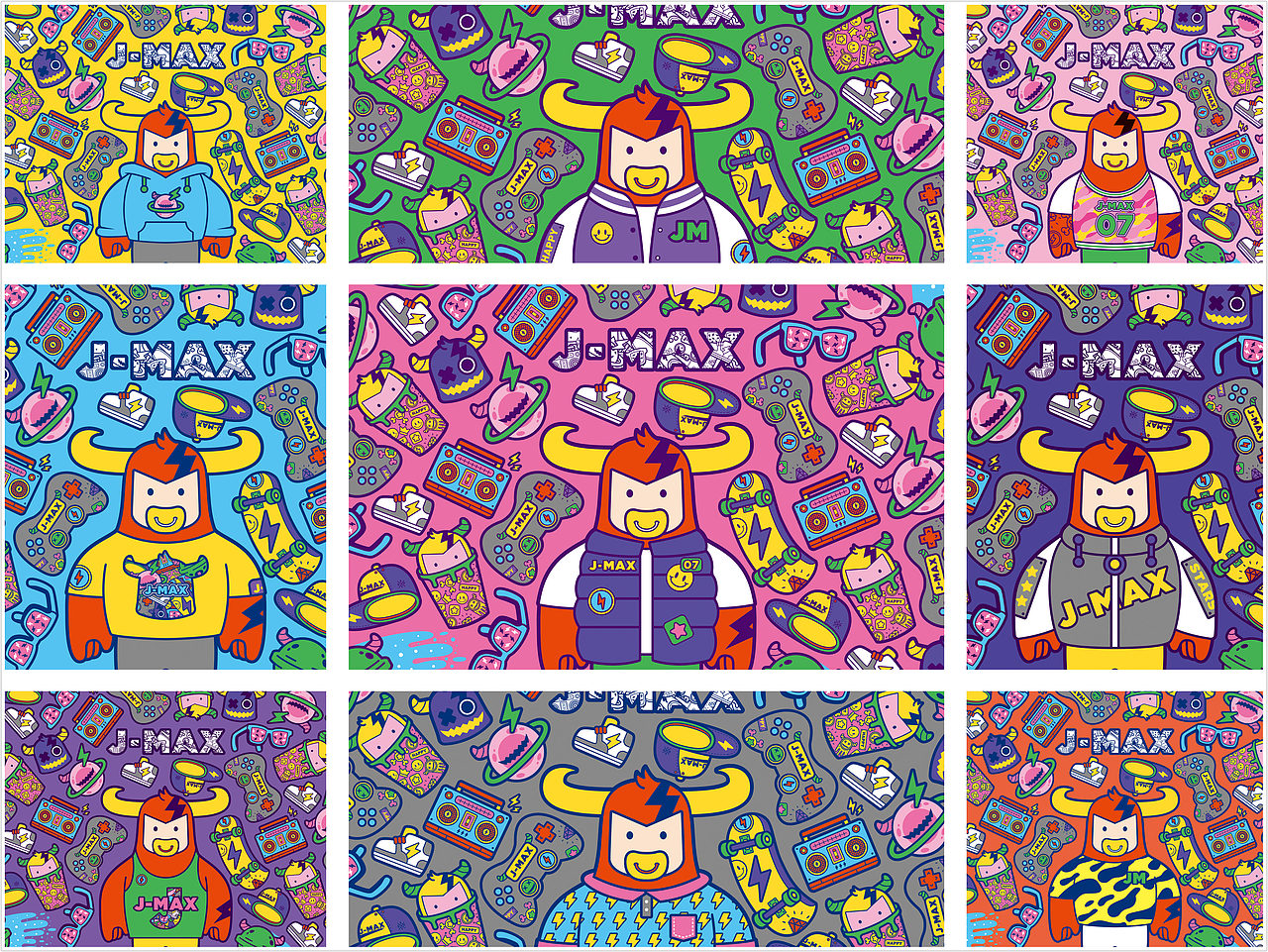 原创IP形象设计|大橘 J-max