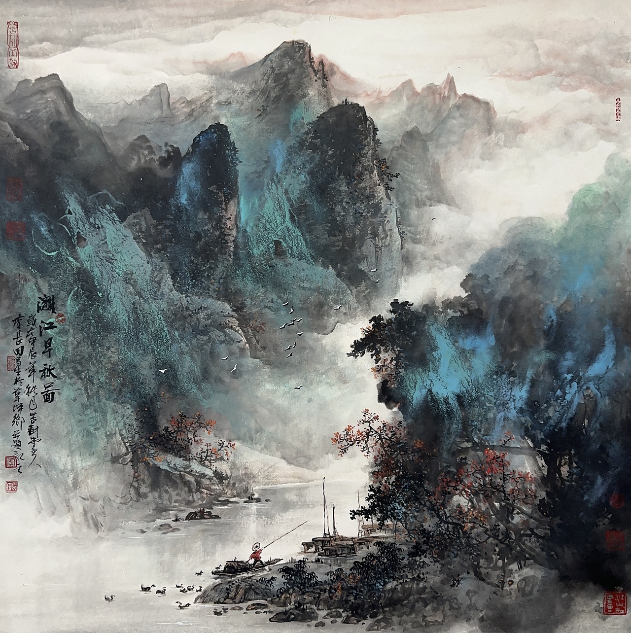 李长田画家多少钱一平尺